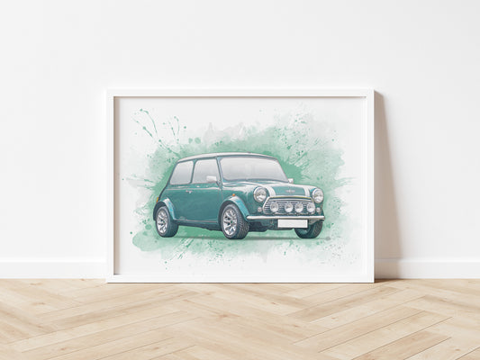 Personalised Rover Mini Art Print