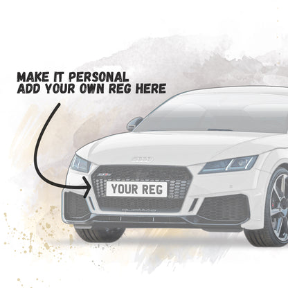 Personalised Audi TT MK3 Art Print