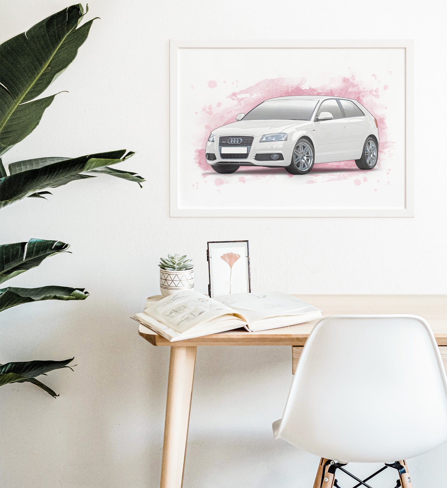 Personalised Audi A3 Art Print