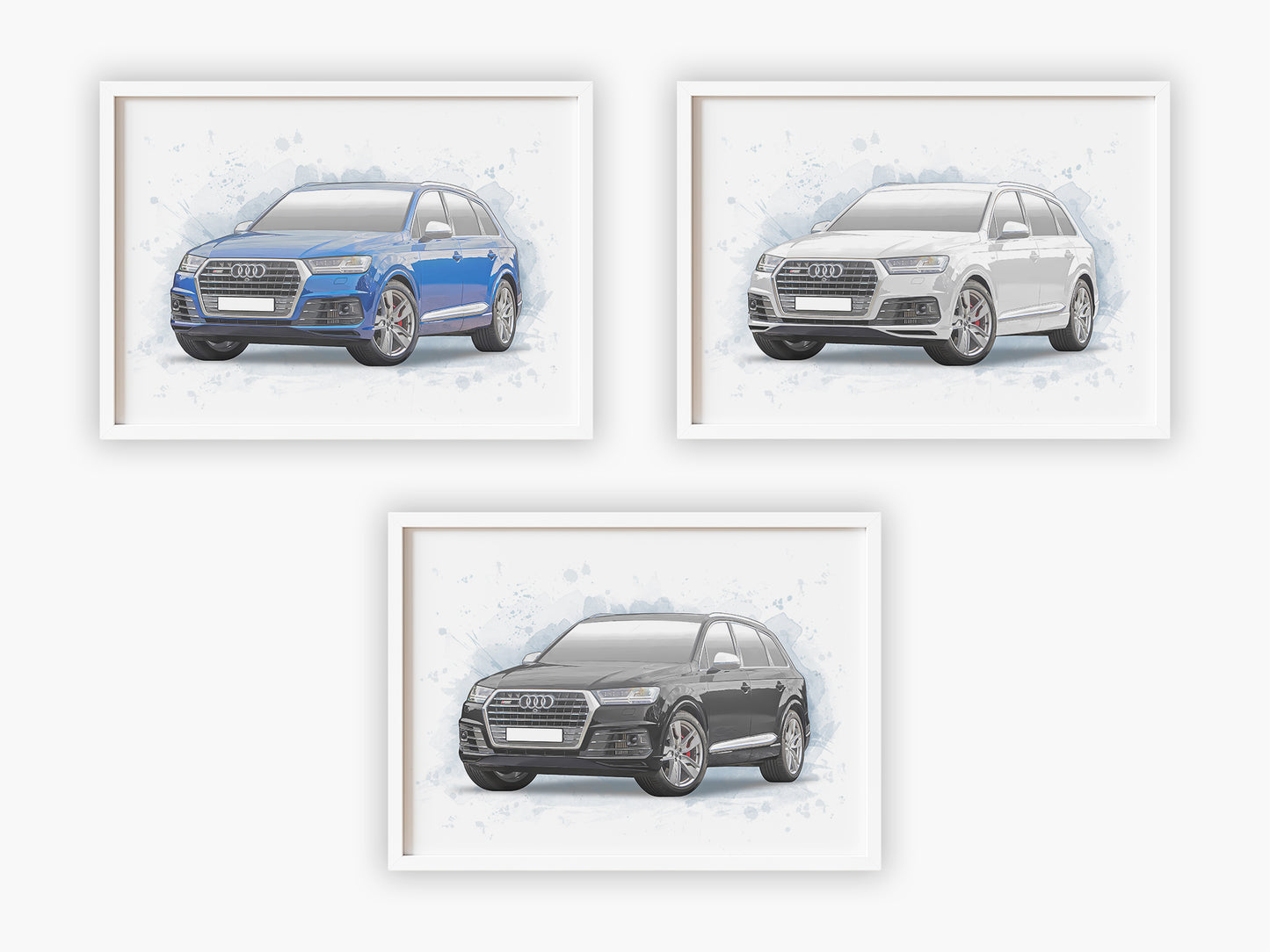 Personalised Audi SQ7 Art Print